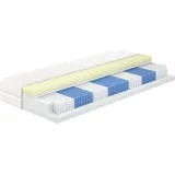 AM Qualitätsmatratzen | Premium Visco-Taschenfederkernmatratze - 80x200 cm - H2 - 1000 Federn