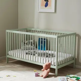Kids Collective Babybett grün Holz, Buche, 60x120 cm Babymöbel, Babybetten, Gitterbett