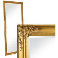 LC Home Wandspiegel Barock XL Spiegel gold 180 x
