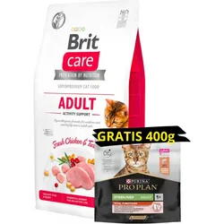 BRIT Care Cat Getreidefrei Activity Support 7kg + Pro Plan 1x400g GRATIS!
