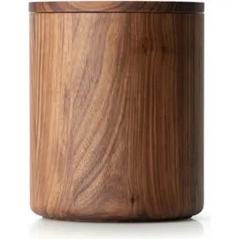 Continenta Walnuss Dose braun 13 x 13 x 16 cm