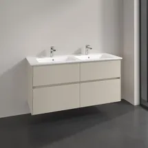 Villeroy & Boch Collaro Waschtischunterschrank C14700VN 126,1x61x48cm, Waschbecken mittig, Cashmere grey