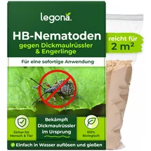 Legona HB-Nematoden gegen Dickmaulrüssler und Engerlinge