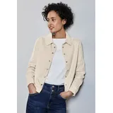 STREET ONE Langarmbluse in smooth sand beige 42