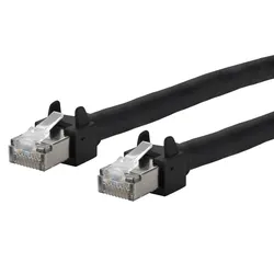 METZ CONNECT Patchkabel 6kV Flex500 Outdoor, schwarz, 2 m