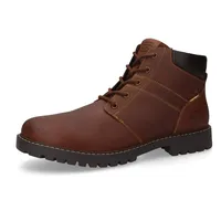 CAMEL ACTIVE Winterboots Schnürstiefel mit Profilsohle und Warmfutter braun