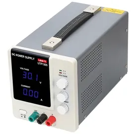 UNI-T UTP1305 DC Labornetzteil, linear, 1 Kanal, LED-Doppelanzeige, CV CC Modus, 32V, 5A,