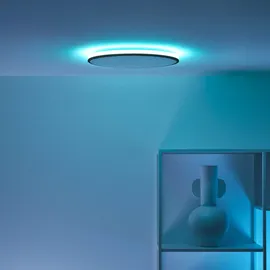WIZ Deckenleuchte LED 2100 lm Kunststoff dimmbar schwarz