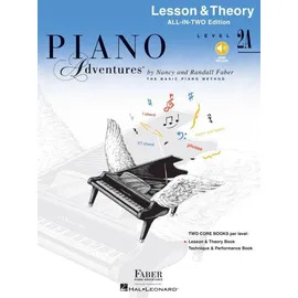 Faber Piano Adventures Piano Adventures All In Two Level 2A Lesson & Theory