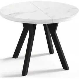 WFL GROUP Designer Ø 100 cm weiß