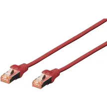 Digitus Cat 6 S/FTP Patchkabel RJ-45 m Rot