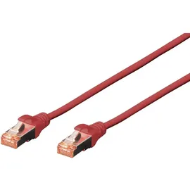 Digitus Cat 6 S/FTP Patchkabel RJ-45 m Rot