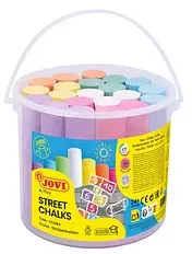 JOVI Street Chalks Straßenmalkreide farbsortiert 20 St.