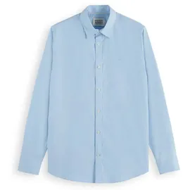 Scotch & Soda Langarmhemd Blau L