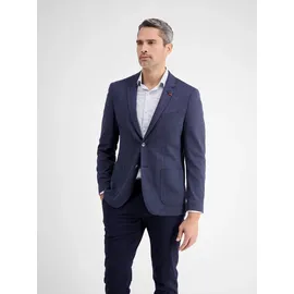 Lerros Jerseysakko LERROS Herren, Gr. 48, blau (navy), 75% Polyester, 22% Viskose, 3% Elasthan, Sakkos,