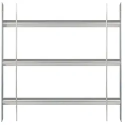 Alberts Fensterschutzgitter Secorino Basic, verzinkter Stahl, einstellbar, verschiedene Grössen