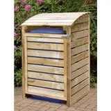 Tetzner & Jentzsch Mülltonnenbox Henri 75 x 90 x 120 cm grün