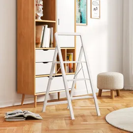 Homcom Trittleiter Klapptrittleiter 3 Stufen