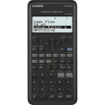 Casio FC-100V Financial Calculator - Black