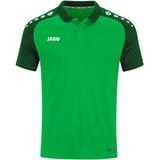 Jako Performance Poloshirt Damen soft green/schwarz 38