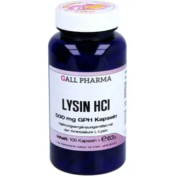 Lysin HCI 500mg GPH Kapseln