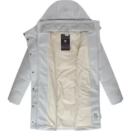 Ragwear Wintermantel "Pavla Coat", Damen, Gr. XXXL(46), grau (ash), Obermaterial: 100% Polyester. Innenfutter: 100% Polyester. Wattierung: 100% Polyester, tailliert ca.
