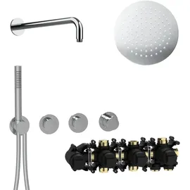 Herzbach MODUL7 PUSH Unterputz-Duschsystem mit Thermostat, 70.702713.1.01,