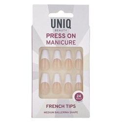 UNIQ French Tips Medium Ballerina Kunstnägel & Nageldesign 24 ct 1Stück 