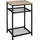 Tectake York Braun Eiche 45,5 x 36 x 75,5 cm