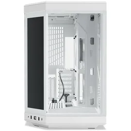 HYTE Y70 Touch Infinite Snow White ATX Midi Tower Gaming Gehäuse weiß Seitenfenster
