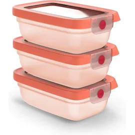 Emsa Frischhaltedose orange 11,71 x 17,63 cm 0,5 l