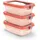 Emsa Frischhaltedose orange 11,71 x 17,63 cm 0,5 l