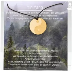 Insieme Holzkette Yin Yang