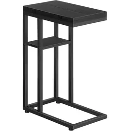 luxuskollektion Beistelltisch Stahl schwarz klappbar