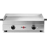 Krampouz Elektrogrillplatte 64 x 33 cm Edelstahl