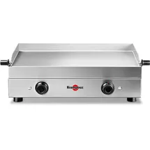 Krampouz Elektrogrillplatte 64 x 33 cm Edelstahl