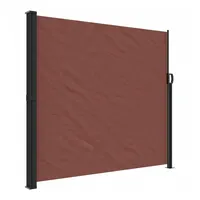 vidaXL Seitenmarkise Ausziehbar Braun 180x600 cm