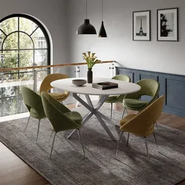 Vicco Esstisch Loyd, 120 x 76.5 cm ausziehbar
