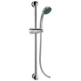 Hi Haushalt International Duschbrause Duschkopf mit Haltestange inkl. Duschschlauch für 1⁄2"-Anschlüsse Länge Rohr 60cm