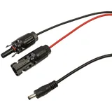 Solarpanel-Adapterkabel, MC4-komp. auf Hohlstecker 5,5 x 2,1 mm, 240 W