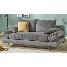 bobb Schlafcouch Flachgewebe 2-Sitzer Grau