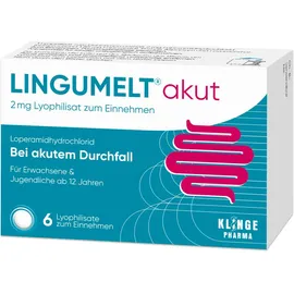 Klinge Pharma Lingumelt akut 2 mg Lyophilisat zum Einnehmen