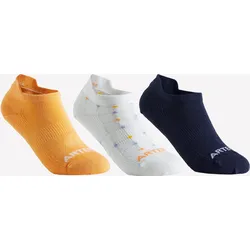 Kinder Tennissocken Low 3er-Pack - RS 160 orange/weiss/marineblau 35/38