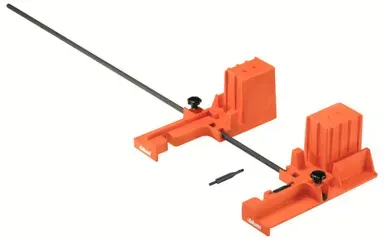 BOXFIX E-L - Montagegerät, Tischgerät, für LEGRABOX, manuell, Montageart: Schrauben, KB von 250 bis 1200 mm, orange