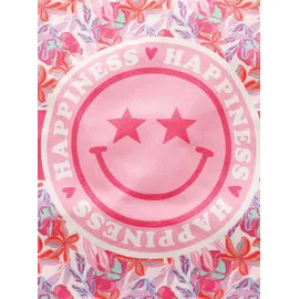 Zwillingsherz Tragetasche Baumwolle Pink
