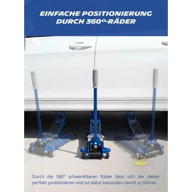 Michelin Wagenheber Stahl 2T blau
