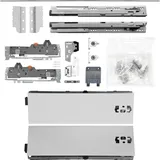 vasalat BLUM Schubladenschienen TANDEM Zargenhöhe 115mm 30kg, NL450mm grau, bis KB1400mm