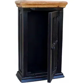 SIT Möbel Hängevitrine Corsica 44 x 20 x 70 cm Schwarz
