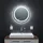 BR Bringer LED Badspiegel Rund - 60cm - Badezimmerspiegel mit Beleuchtung und Anti-Beschlag Funktion - Dimmbar, Energiesparend, 3 Lichtfarben, Touch-Schalter und Speicherfunktion (Modell: BRRS203)