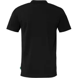 Kempa Prime Poloshirt Kinder schwarz 164